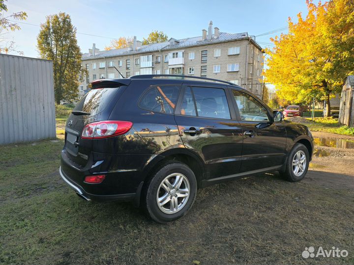 Hyundai Santa Fe 2.2 AT, 2011, 204 500 км