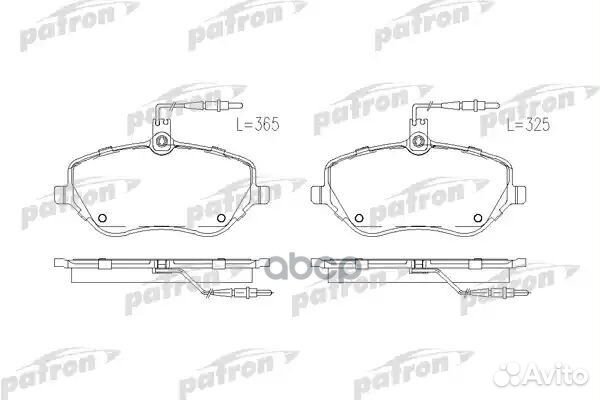 Колодки тормозные дисковые передн peugeot: 407