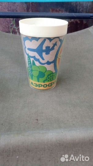 Стакан аэрофлот. Винтаж. СССР