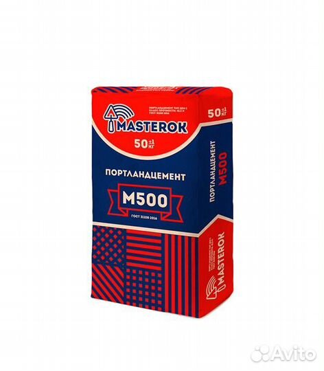 Цемент М500 Д0 цем I 42,5 50 кг