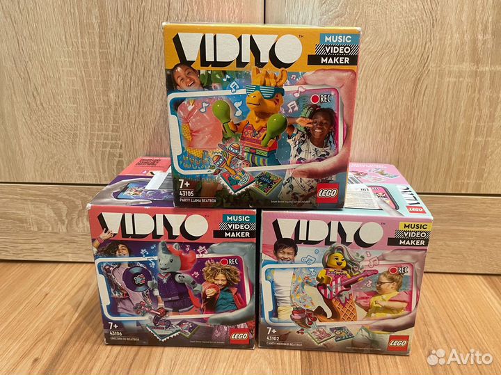 Новый Lego Vidiyo Лама, Единорог, Русалка