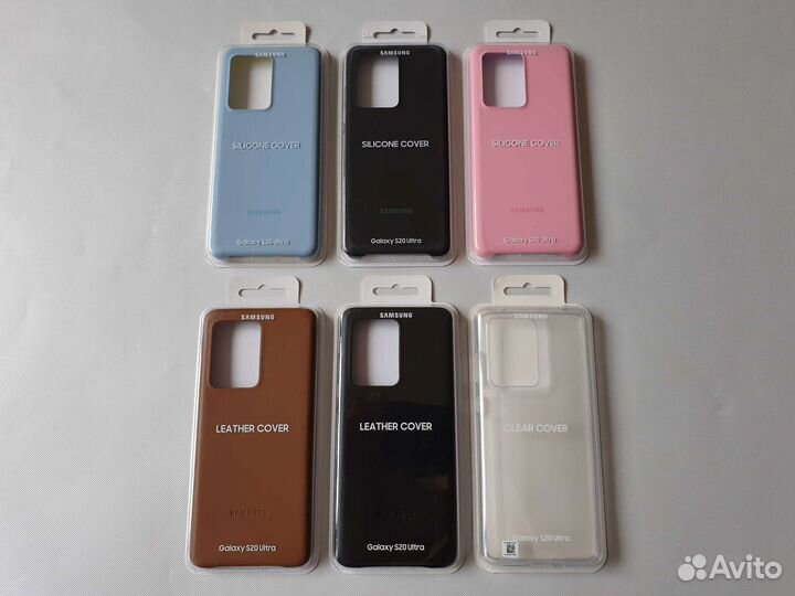 Чехлы на Samsung S20 Ultra оригинал новые