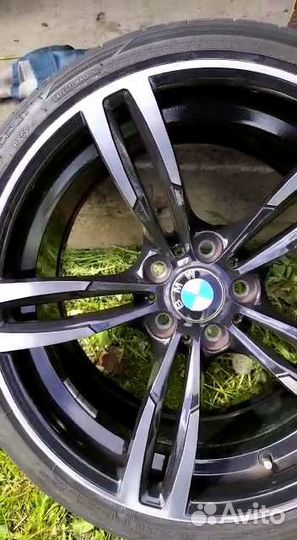 Диски M BMW M2 F87 стиль 437 black с резиной