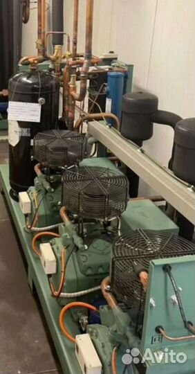 Агрегат холодильный трехкомпрессореый низкотемпера