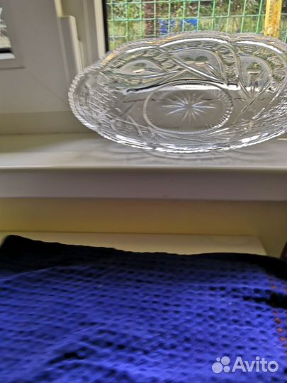 Ваза хрустальная СССР