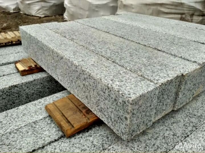 Бордюры гранитные опт, укладка