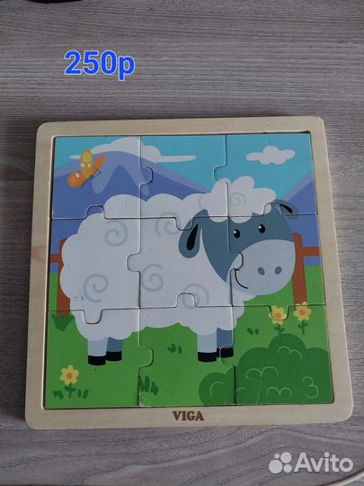 Деревянные пазлы