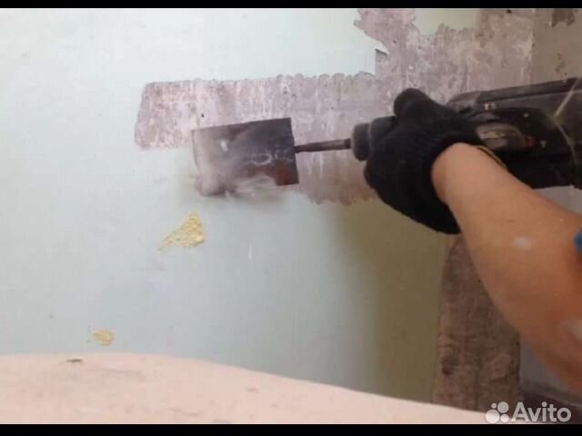 Разрушения снос стен кирпичных и бетонных