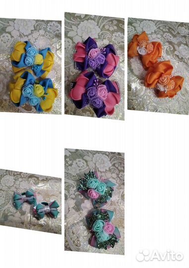 Резинки для волос ручной работы