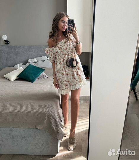 Платье летнее baby doll Актуально