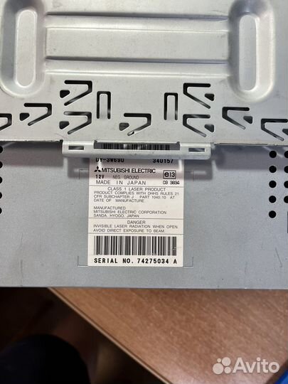 Магнитола mitsubishi outlander