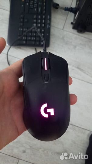 Мышь проводная Logitech Gaming Mouse G403 hero