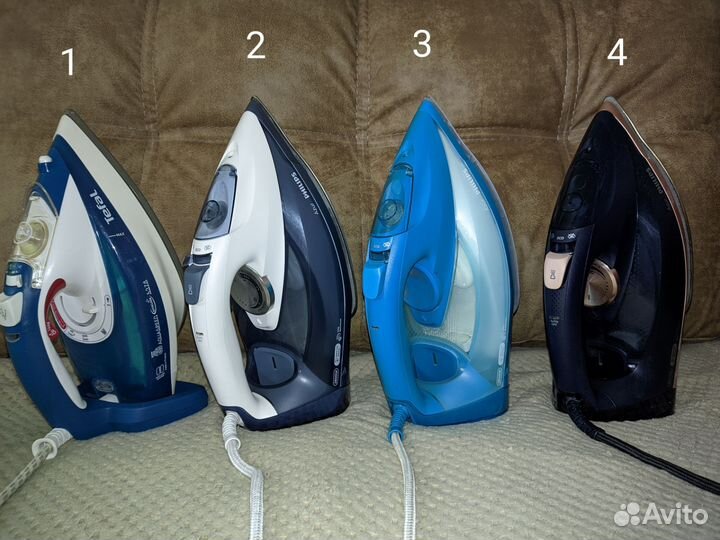 Утюг tefal и philips azur