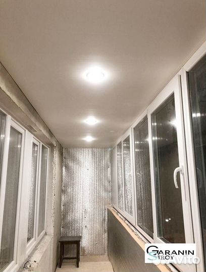 Остекление балконов с установкой