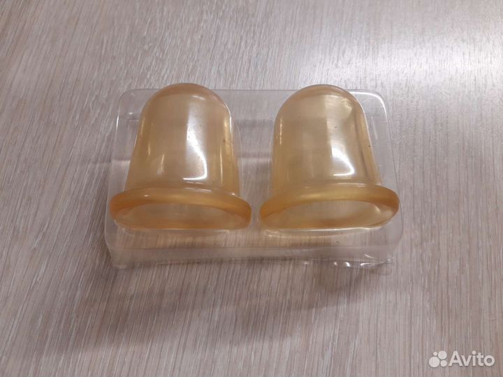 Вакуумные массажные банки. 2шт