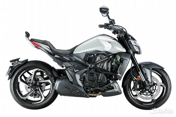 Дорожный мотоцикл Zontes ZT350-V1 silver новый