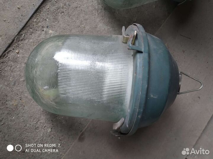 Уличный плафон, фонарь СССР