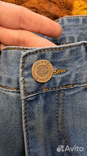 Джинсы женские широкие