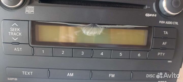 Штатная магнитола тойота королла е15