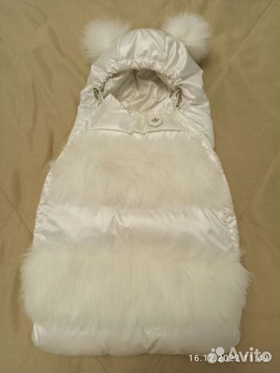 Зимний конверт для новорожденных