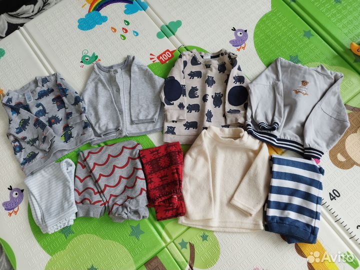 Вещи пакетом 64-78 на мальчика