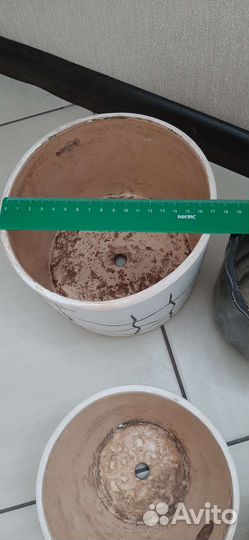 Керамические горшки для цветов