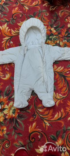 Конверт на выписку зимний + комбинезон демисезон