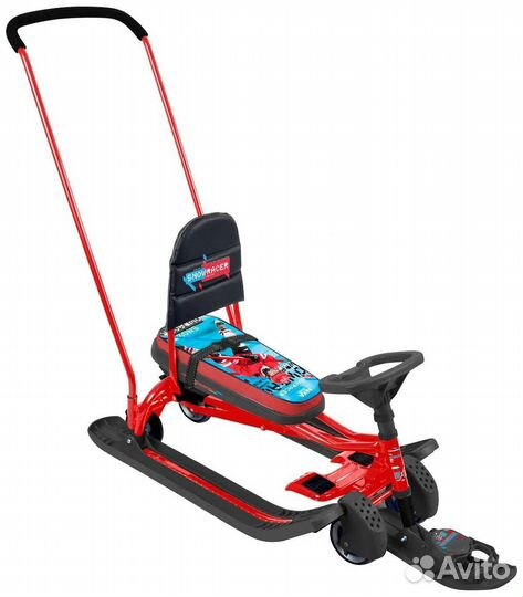 Снегокат Nika Тимка Спорт-6 с колесами