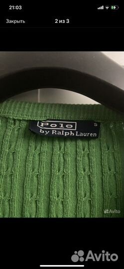 Ralph lauren пуловер