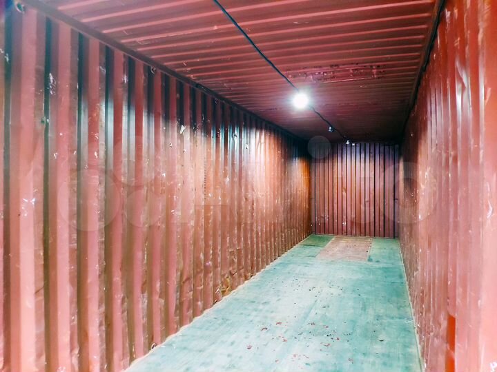 Складской контейнер 28 м² для товаров и вещей