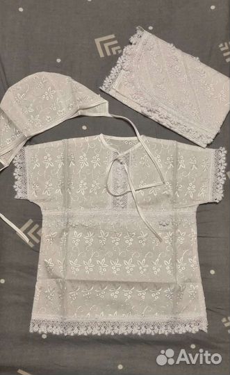 Крестильный набор новый