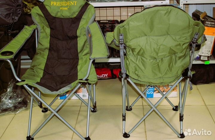 Стул складной President в чехле