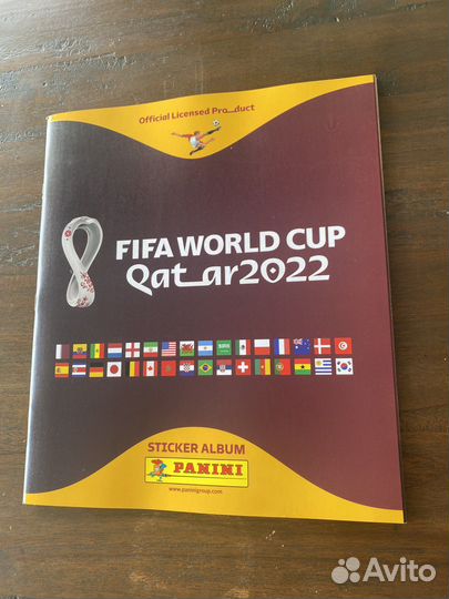 Альбом для наклеек panini Qatar 2022