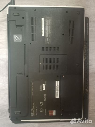 Ноутбук sony vaio