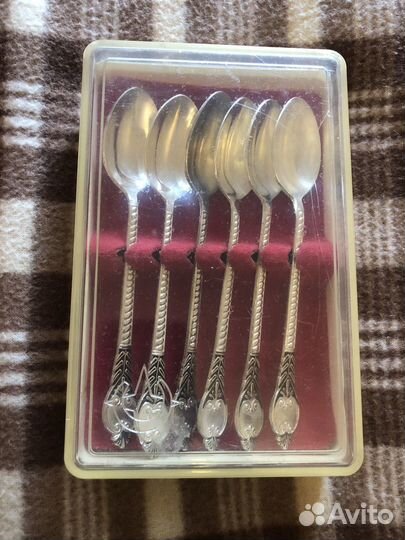 Мельхиоровые ложки новые СССР