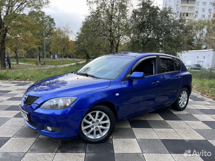 Mazda 3 1.6 МТ, 2008, 187 165 км
