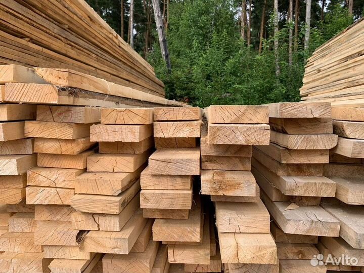 Пиломатериалы. Доска сухая 40 150 3000