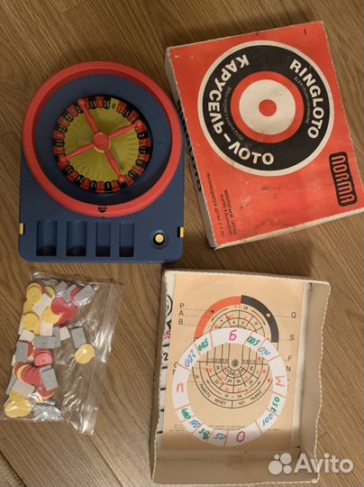 Детское лото рулетка СССР ретро