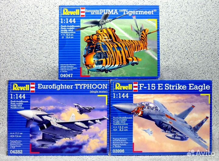 Сборные модели авиции, Revell, 1/144