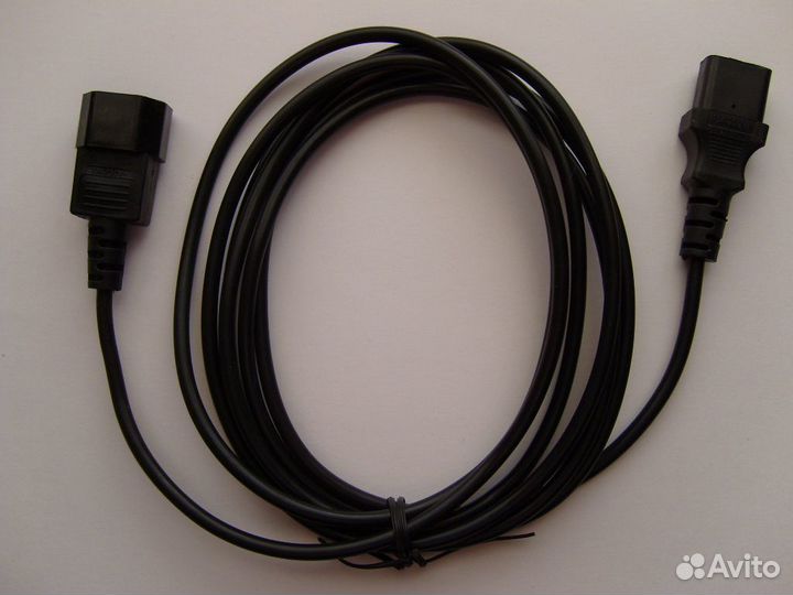 Кабель электропитания IEC320 m-f