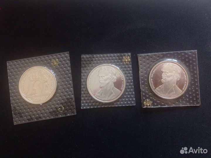 Серебряные монеты фрг