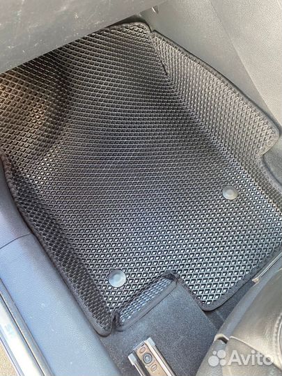 Коврики EVA 3Д на Шаран черный+черный