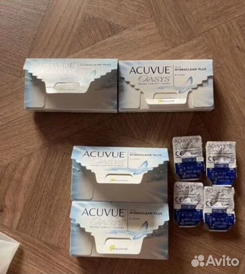 Линзы acuvue oasys