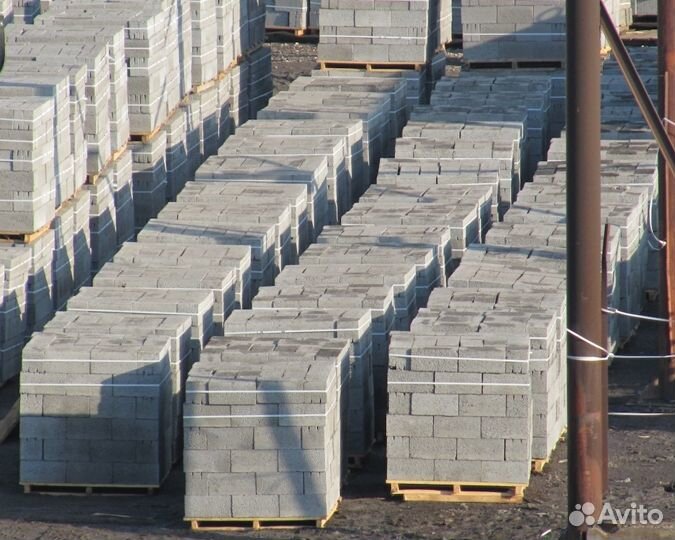 Керамзитобетонные блоки перегородочные стеновые