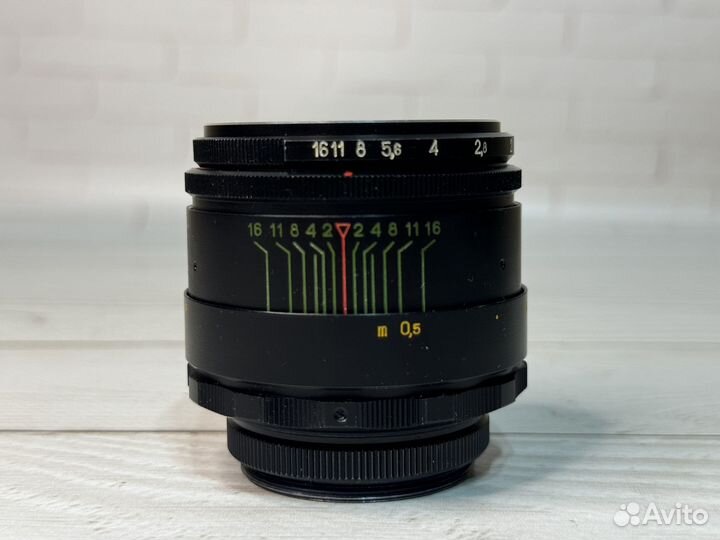 Объектив Helios 44-2 (1980 г. СССР)