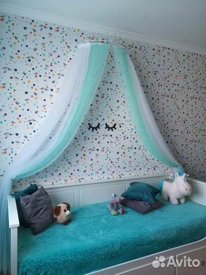 Комплект Новый - Балдахин + карниз настенный