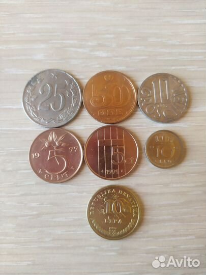 Монеты стран Европы