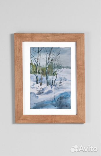 Акварельная картина