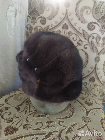 Шапка норковая женская