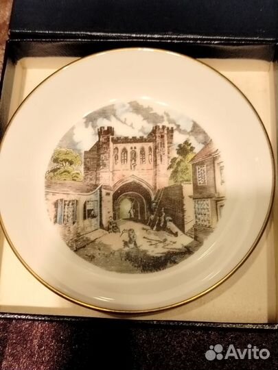 Две декоративных тарелки. Англия. Роял Ворчестер